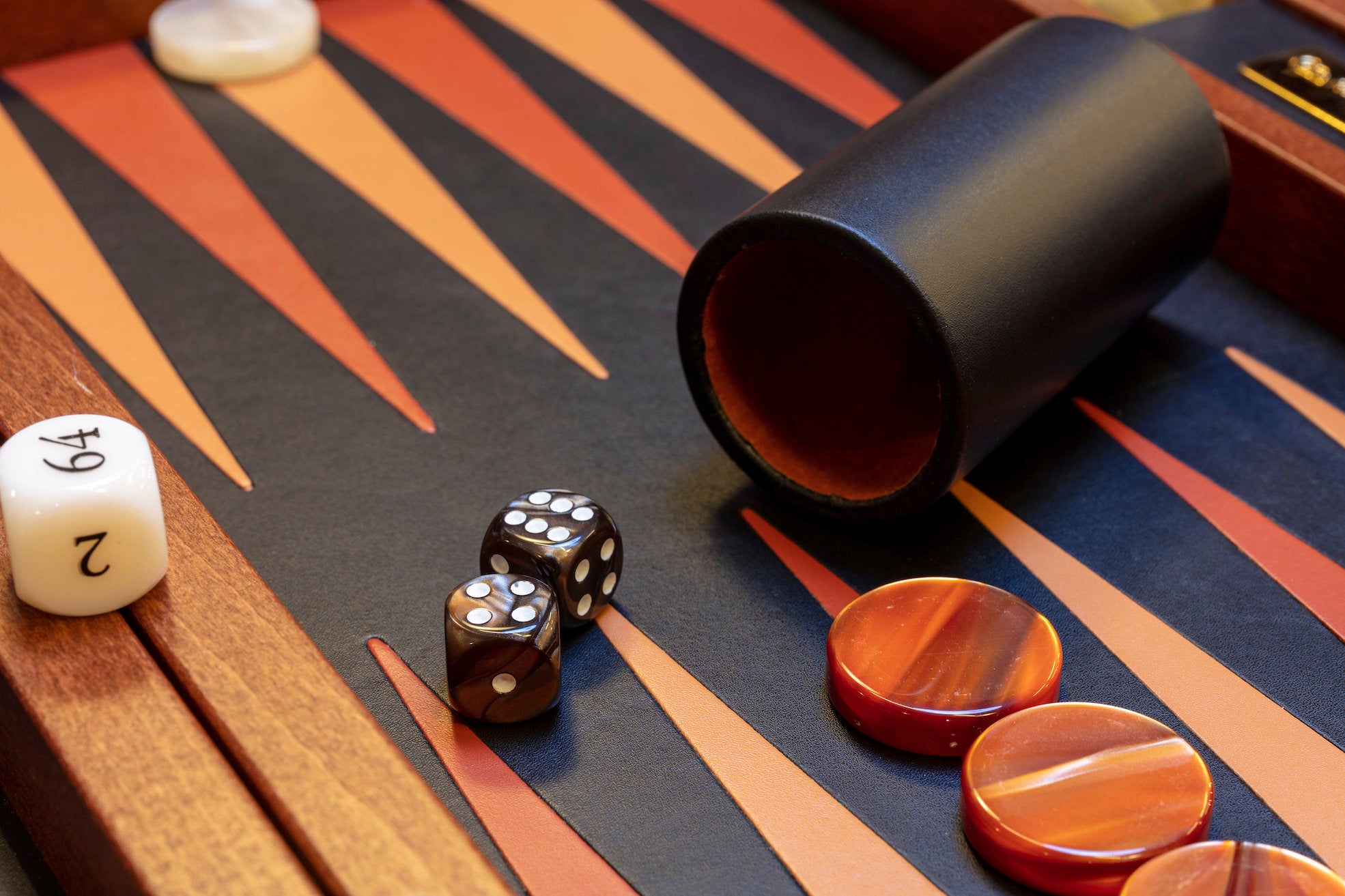 Backgammon haut de gamme boutique Rouge et Noir Paris