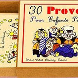30 proverbes pour enfants sages - fin de soirée solitaire - Rouge et Noir