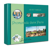 7 Familles - S de S - Promenades dans Paris - Cartes Enfants - Rouge et Noir