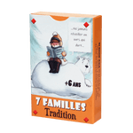 7 Familles tradition - Cartes Enfants - Rouge et Noir