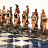Pièces d’échecs Pirates / Marine en résine - Peint à la main - Taille 2/3 - Ital Fama