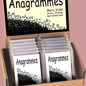 Anagrammes - fin de soirée solitaire - Rouge et Noir