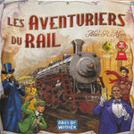 Aventuriers du rail - USA - Jeu de plateau de stratégie à deux enfants - Rouge et Noir