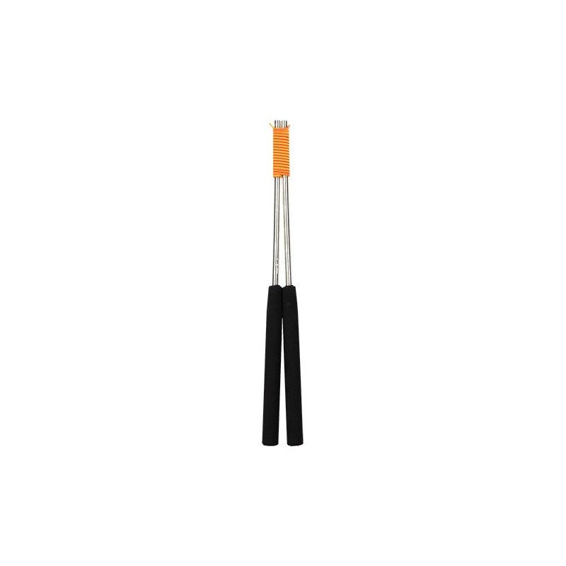 Baguettes diabolos Aluminium HENRYS - Jonglerie - Rouge et Noir