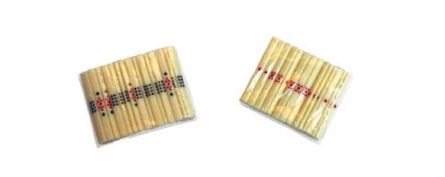 Bâtonnets compte - points pour Mah - Jong - jeu traditionnel jeu de mah - jong - Rouge et Noir