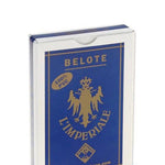 Cartes 100% PVC - 32 cartes - jeu de cartes de belote - Rouge et Noir