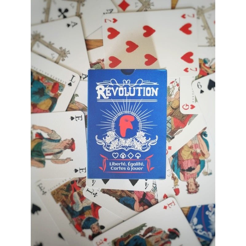 Cartes à jouer - Révolution - Cartes à jouer - Rouge et Noir