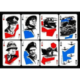 Cartes Débarquement de Normandie - Cartes à jouer - Rouge et Noir