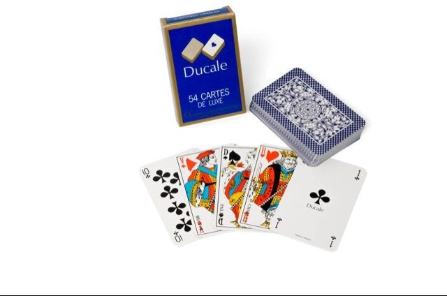 Cartes Ducale - 54 cartes - Cartes à jouer - Rouge et Noir