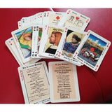 Cartes DUSSERRE - Jeu Gothique - Cartes à jouer - Rouge et Noir