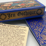 Cartes DUSSERRE - Jeu Gothique - Cartes à jouer - Rouge et Noir