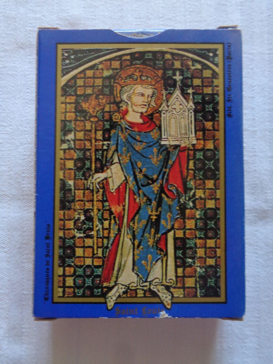 Cartes DUSSERRE - Jeu Gothique - Cartes à jouer - Rouge et Noir