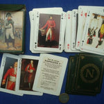 Cartes Dusserre - Jeu Napoléon 1er - Cartes à jouer - Rouge et Noir