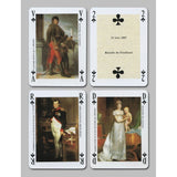 Cartes Dusserre - Jeu Napoléon 1er - Cartes à jouer - Rouge et Noir