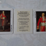 Cartes Dusserre - Jeu Napoléon 1er - Cartes à jouer - Rouge et Noir