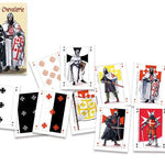 Cartes DUSSERRE - Les Ordres de Chevalerie - Cartes Enfants - Rouge et Noir
