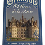 Cartes GRIMAUD - Château de la Loire - Cartes à jouer - Rouge et Noir