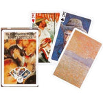Cartes Impressionistes - Cartes à jouer - Rouge et Noir