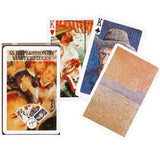 Cartes Impressionistes - Cartes à jouer - Rouge et Noir