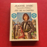 Cartes Jeanne d'Arc La Pucelle d'Orléans - Cartes à jouer - Rouge et Noir