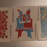 Cartes Jeu des peintres - Antiquités / Jeux anciens - Rouge et Noir