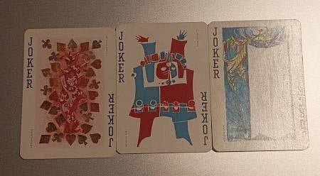 Cartes Jeu des peintres - Antiquités / Jeux anciens - Rouge et Noir