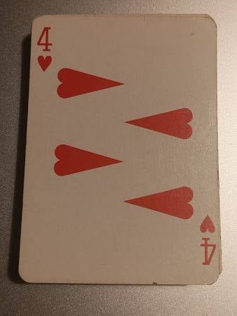 Cartes Jeu des peintres - Antiquités / Jeux anciens - Rouge et Noir