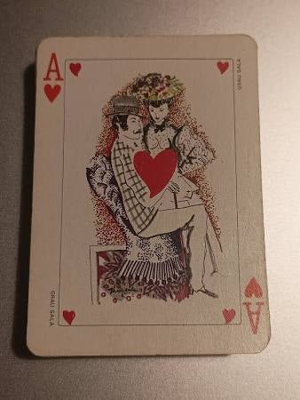 Cartes Jeu des peintres - Antiquités / Jeux anciens - Rouge et Noir