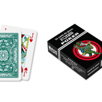 Cartes NTP Floreale - 100 % plastique - cartes de poker - Rouge et Noir