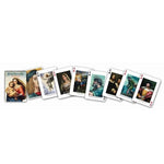 Cartes Raphael - jeu de cartes illustrées - Rouge et Noir