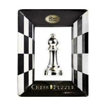 Casse - tête - Cast Huzzle - Chess bishop - casse - tête métal - Rouge et Noir
