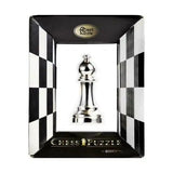 Casse - tête - Cast Huzzle - Chess bishop - casse - tête métal - Rouge et Noir