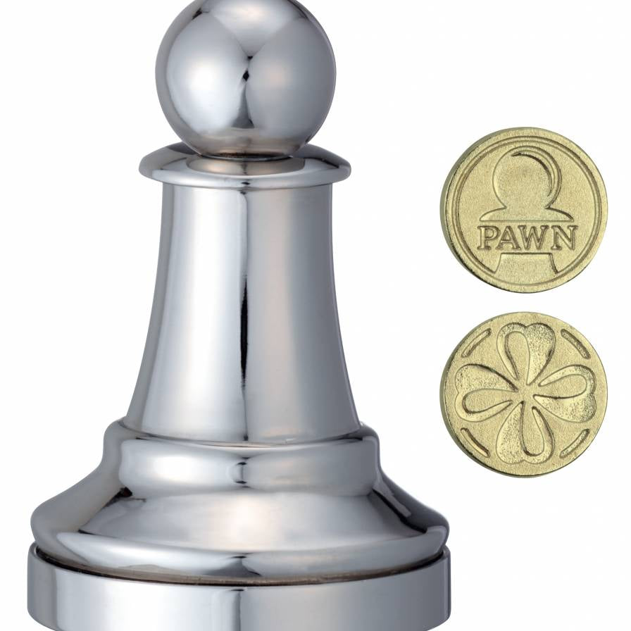 Casse - tête - Cast Huzzle - Chess pawn - casse - tête métal - Rouge et Noir
