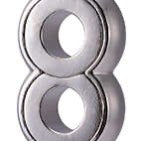 Casse - tête métal Hanayama - Huzzle - Infinity - casse - tête métal - Rouge et Noir