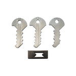 Casse - tête métal Hanayama - Huzzle - Key III - casse - tête métal enfant - Rouge et Noir