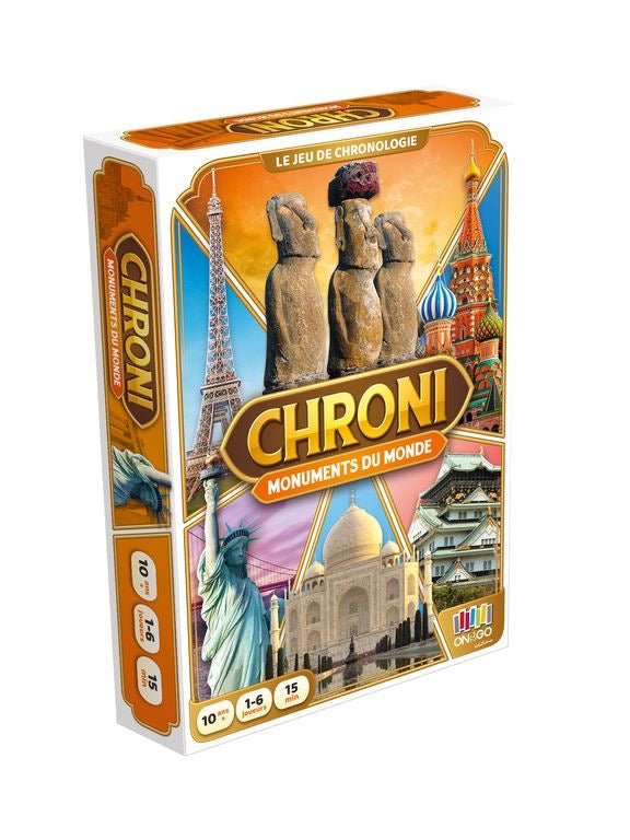 Chroni - Monuments du monde - Rouge et Noir