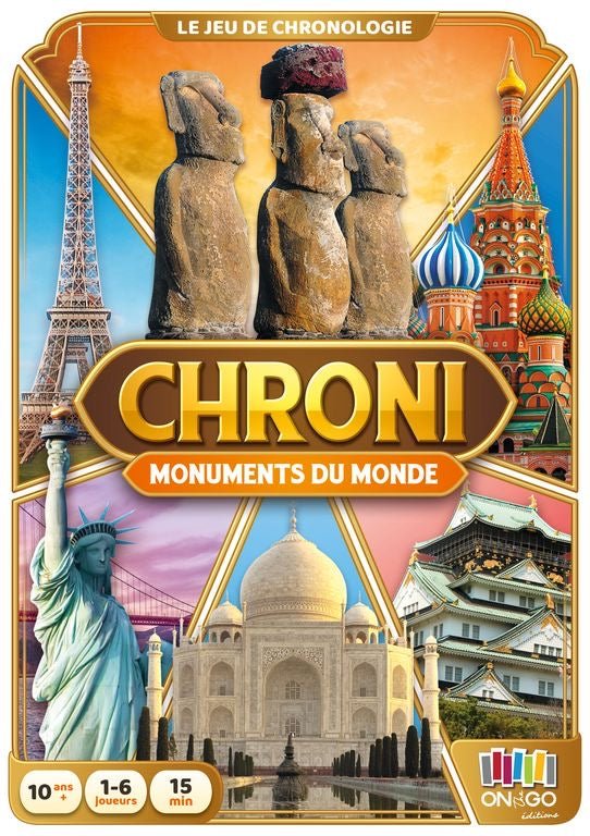 Chroni - Monuments du monde - Rouge et Noir