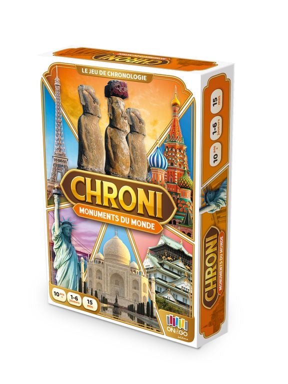 Chroni - Monuments du monde - Rouge et Noir