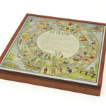 Coffret Multijeux 5 jeux (Échecs / Dames / Oie / Petits chevaux / Backgammon) - jeu de dames dadas jeu de l'oie