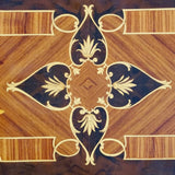 Collection - Backgammon ancien - Backgammon en bois marqueté ancien - Rouge et Noir