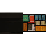 Collection - Coffret Romagnoli - Jetons ancien Bakélite biseauté - Antiquités / Jeux anciens - Rouge et Noir