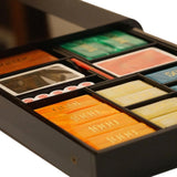 Collection - Coffret Romagnoli - Jetons ancien Bakélite biseauté - Antiquités / Jeux anciens - Rouge et Noir