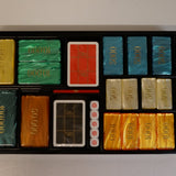 Collection - Coffret Romagnoli - Jetons ancien Bakélite biseauté - Antiquités / Jeux anciens - Rouge et Noir