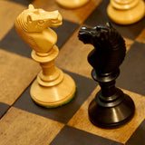 Collection - Ensemble Jeu d'échecs ancien Northern Upright - Antiquités / Jeux anciens - Rouge et Noir