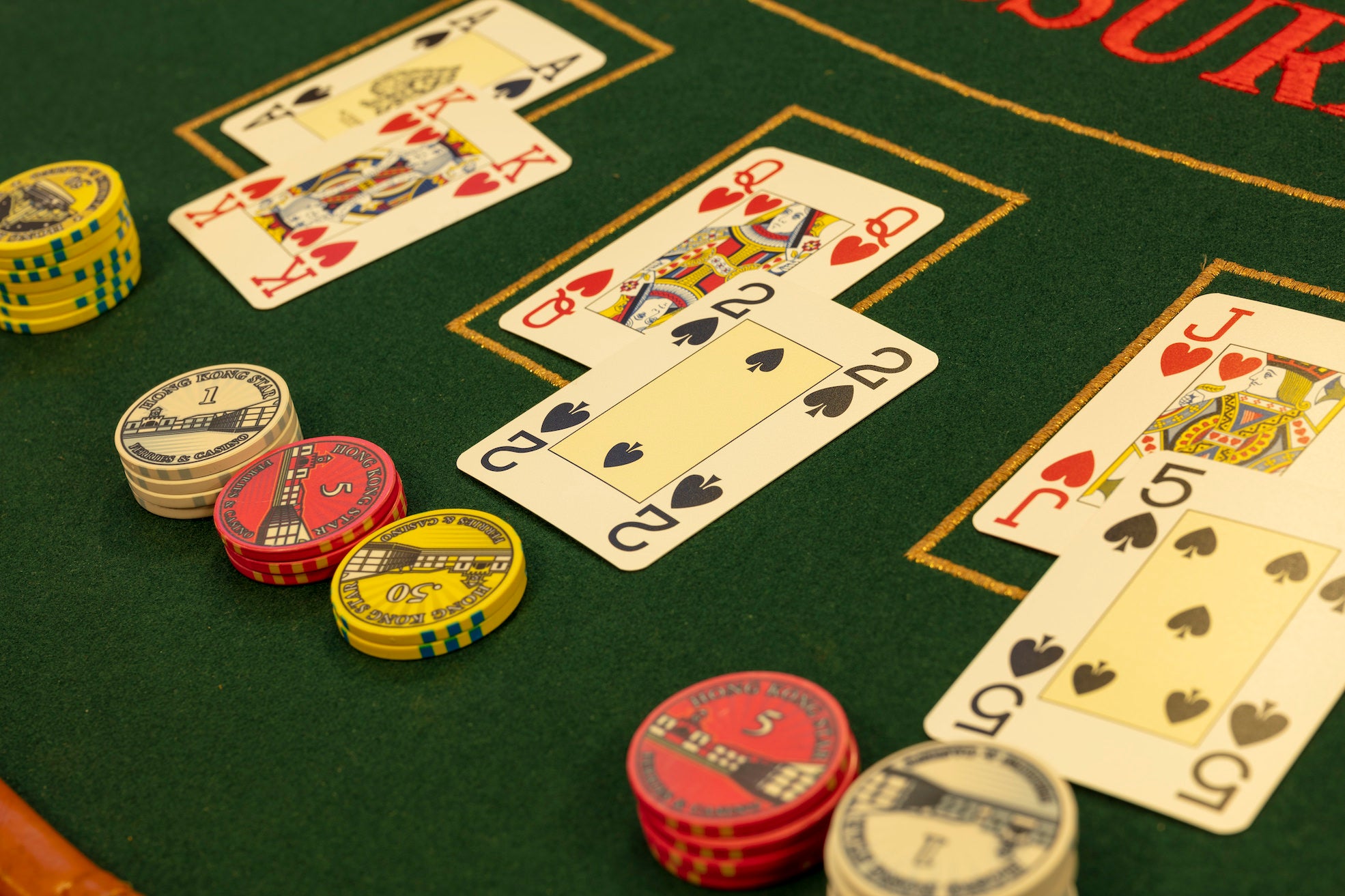 Accessoires et jeux de casino Boutique Rouge et Noir Paris