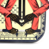 Consul 777 - Le singe savant - Jeu jouet de calcul nombre en métal cadeau - 12a - Rouge et Noir