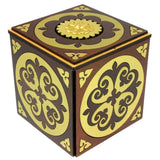 CT Boite à secrets - Cube Box - Casse - tête en bois boite à secrets - Rouge et Noir