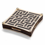 CT Labyrinthe pourfendu - Casse - tête en bois - Rouge et Noir