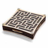 CT Labyrinthe pourfendu - Casse - tête en bois - Rouge et Noir