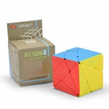 Cube Bianhuan Jigang - MagioCube - Casse - tête autre cube rubick - Rouge et Noir